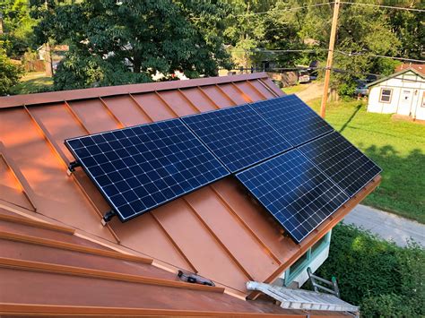 solar panel mount for metal roof